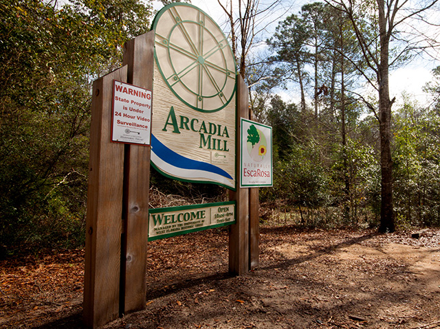 Arcadia Mill front sign